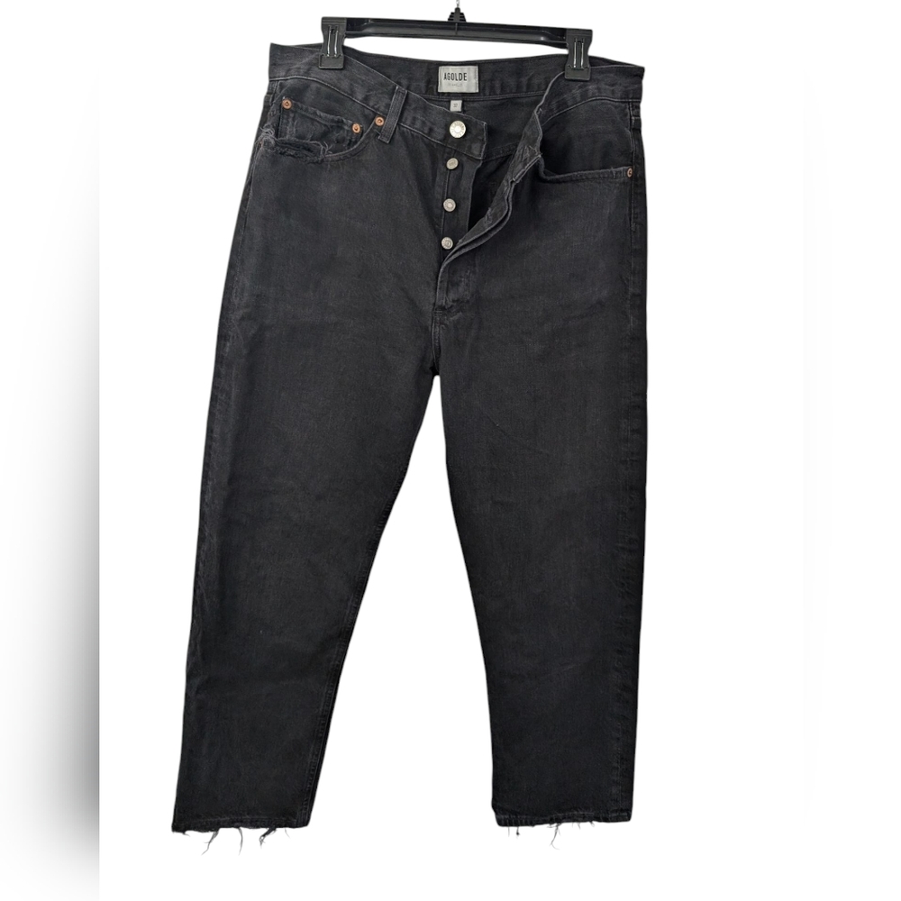 Agolde Black High Rise Women Jeans